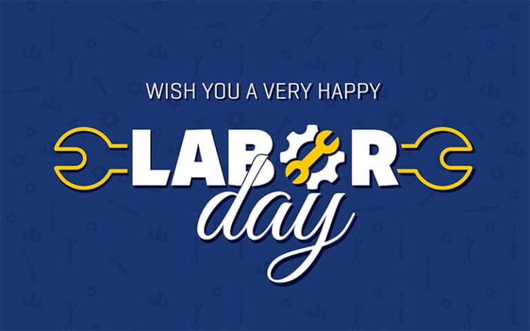 We wish you a Happy Labor Day!